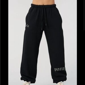 YoungLA Black Urban Joggers